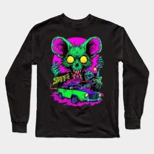 Green Monster RatFink Long Sleeve T-Shirt